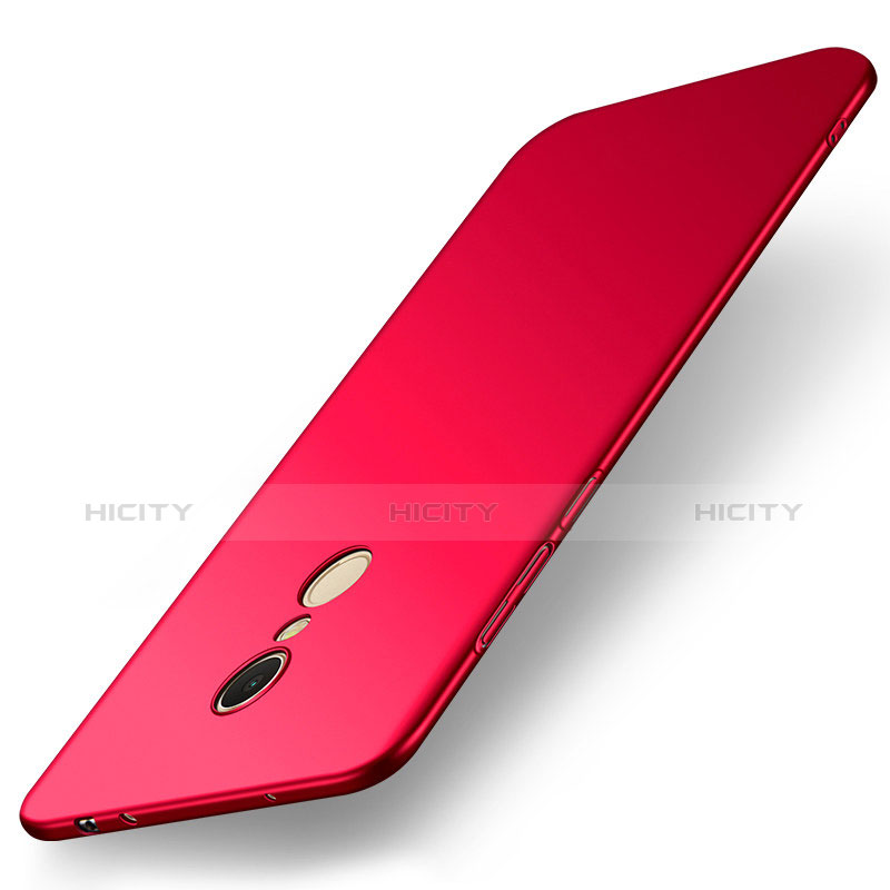 Handyhülle Hülle Kunststoff Schutzhülle Tasche Matt M01 für Xiaomi Redmi 5 Rot