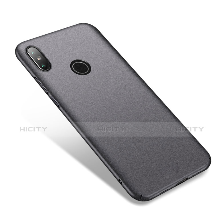 Handyhülle Hülle Kunststoff Schutzhülle Tasche Matt M01 für Xiaomi Redmi 6 Pro groß