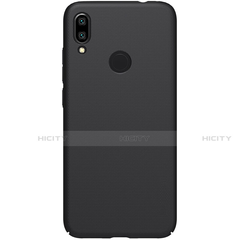 Handyhülle Hülle Kunststoff Schutzhülle Tasche Matt M01 für Xiaomi Redmi 7 Schwarz Plus