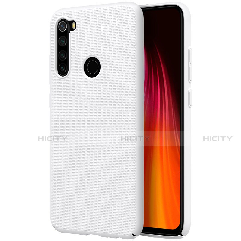 Handyhülle Hülle Kunststoff Schutzhülle Tasche Matt M01 für Xiaomi Redmi Note 8T Weiß