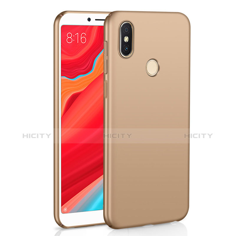 Handyhülle Hülle Kunststoff Schutzhülle Tasche Matt M01 für Xiaomi Redmi S2 Gold