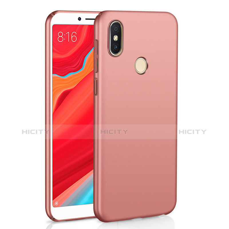 Handyhülle Hülle Kunststoff Schutzhülle Tasche Matt M01 für Xiaomi Redmi S2 Rosegold