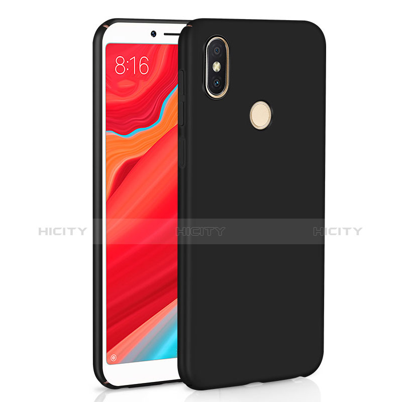 Handyhülle Hülle Kunststoff Schutzhülle Tasche Matt M01 für Xiaomi Redmi S2 Schwarz