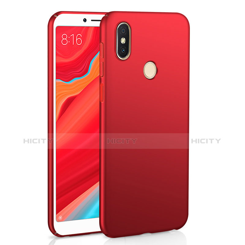 Handyhülle Hülle Kunststoff Schutzhülle Tasche Matt M01 für Xiaomi Redmi Y2 Rot