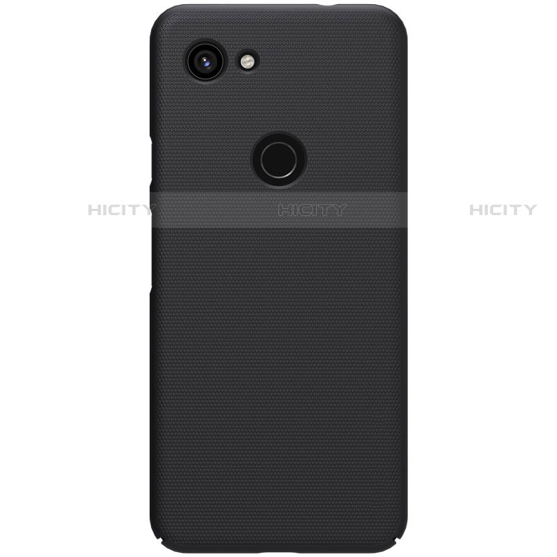 Handyhülle Hülle Kunststoff Schutzhülle Tasche Matt M02 für Google Pixel 3a XL Schwarz