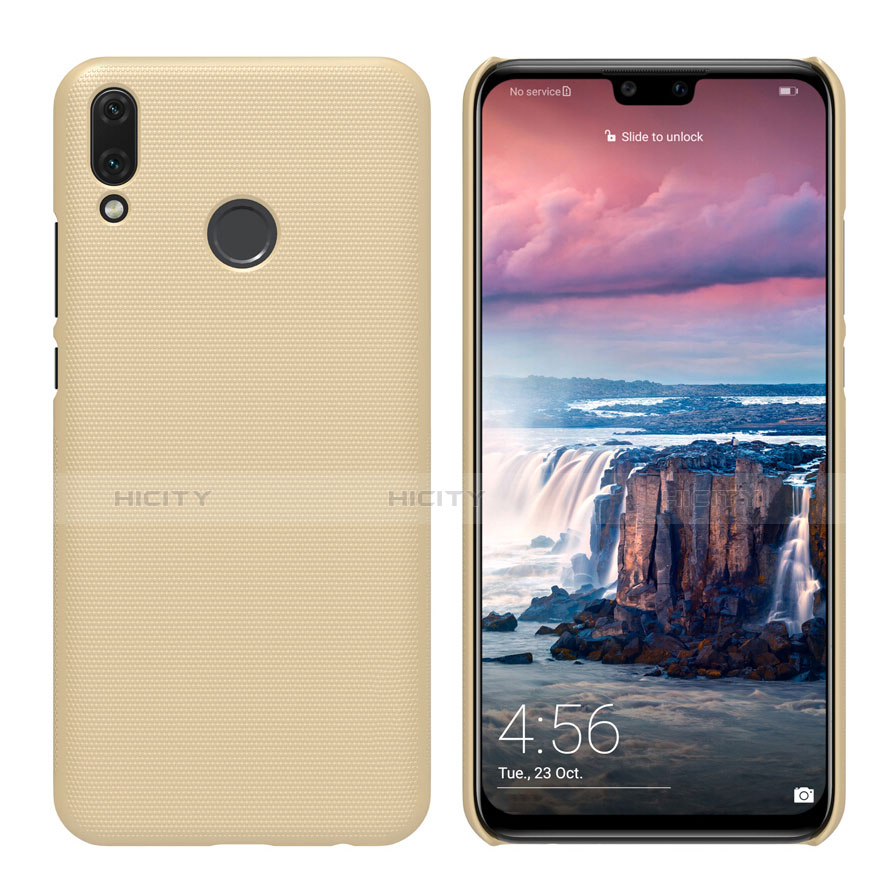 Handyhülle Hülle Kunststoff Schutzhülle Tasche Matt M02 für Huawei Enjoy 9 Plus Gold