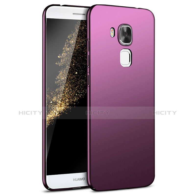 Handyhülle Hülle Kunststoff Schutzhülle Tasche Matt M02 für Huawei G9 Plus Violett