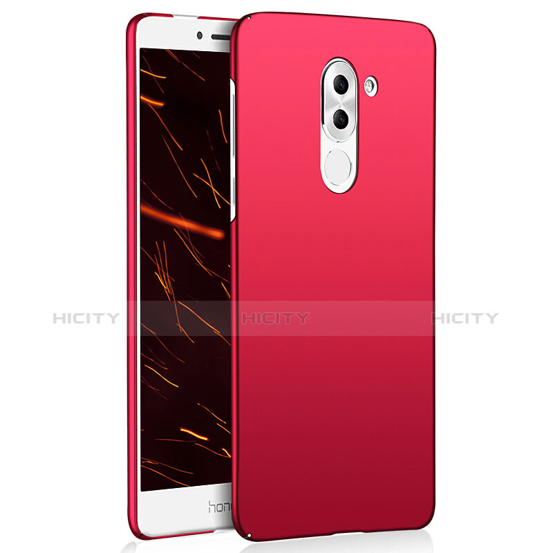 Handyhülle Hülle Kunststoff Schutzhülle Tasche Matt M02 für Huawei Honor 6X Pro Rot Plus