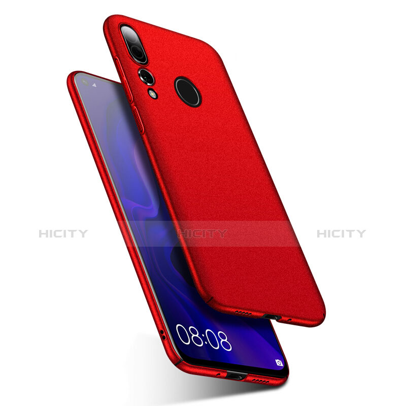 Handyhülle Hülle Kunststoff Schutzhülle Tasche Matt M02 für Huawei Nova 4 Rot