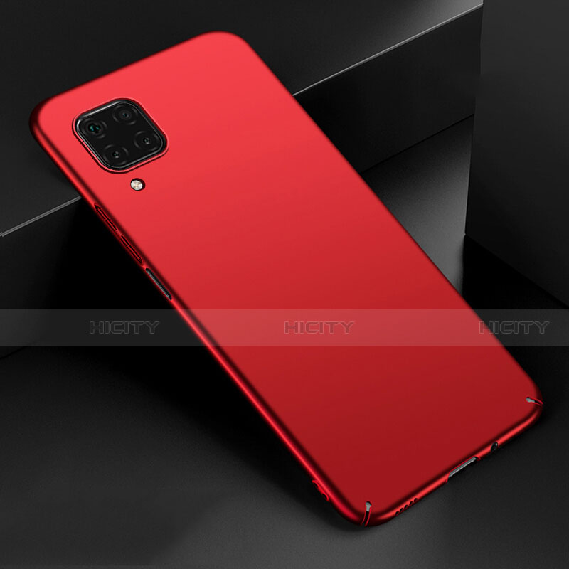 Handyhülle Hülle Kunststoff Schutzhülle Tasche Matt M02 für Huawei Nova 6 SE Rot