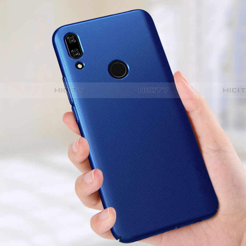 Handyhülle Hülle Kunststoff Schutzhülle Tasche Matt M02 für Huawei P Smart Z Blau