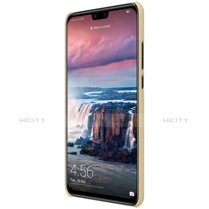 Handyhülle Hülle Kunststoff Schutzhülle Tasche Matt M02 für Huawei Y9 (2019) groß