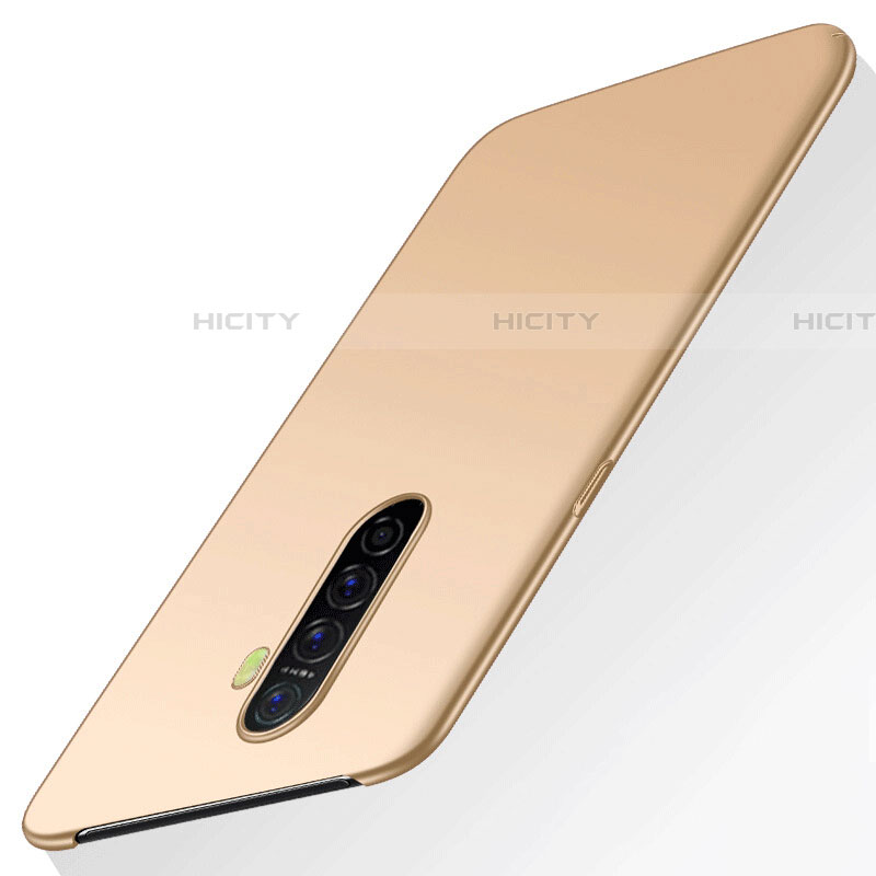 Handyhülle Hülle Kunststoff Schutzhülle Tasche Matt M02 für Oppo Reno Ace Gold