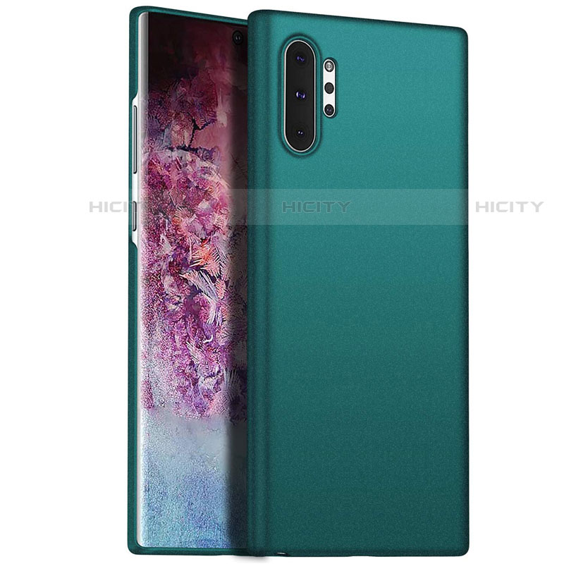 Handyhülle Hülle Kunststoff Schutzhülle Tasche Matt M02 für Samsung Galaxy Note 10 Plus 5G Grün