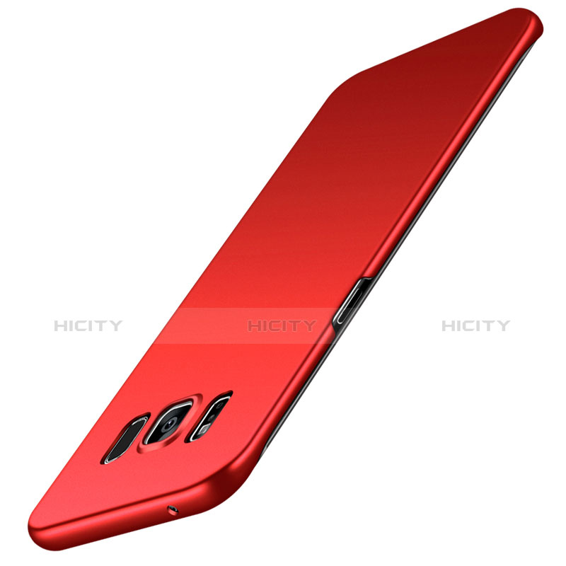 Handyhülle Hülle Kunststoff Schutzhülle Tasche Matt M02 für Samsung Galaxy S8 Rot Plus