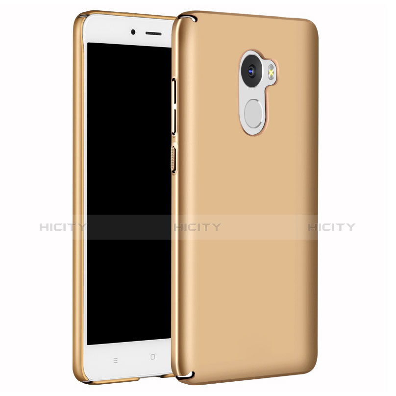 Handyhülle Hülle Kunststoff Schutzhülle Tasche Matt M02 für Xiaomi Redmi 4 Standard Edition Gold Plus