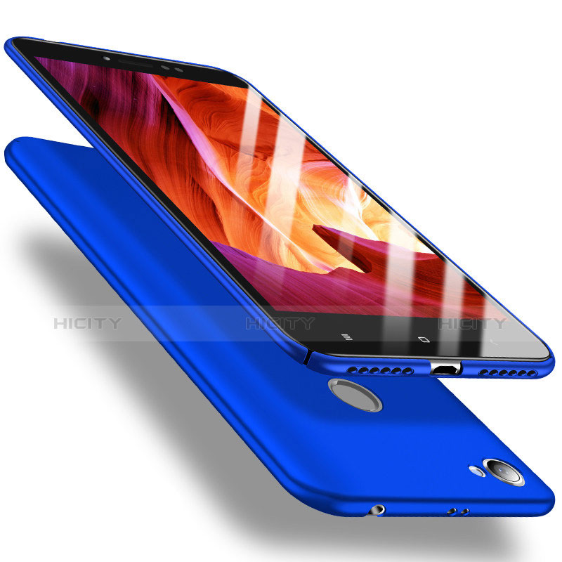 Handyhülle Hülle Kunststoff Schutzhülle Tasche Matt M02 für Xiaomi Redmi Note 5A High Edition Blau