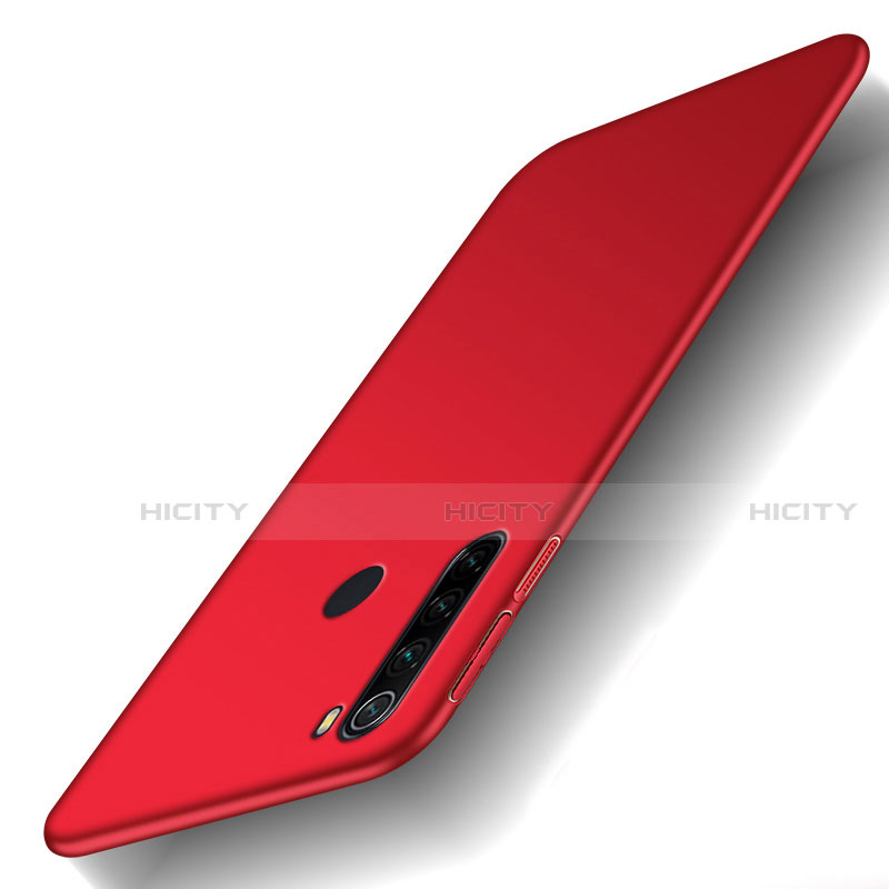 Handyhülle Hülle Kunststoff Schutzhülle Tasche Matt M02 für Xiaomi Redmi Note 8 Rot