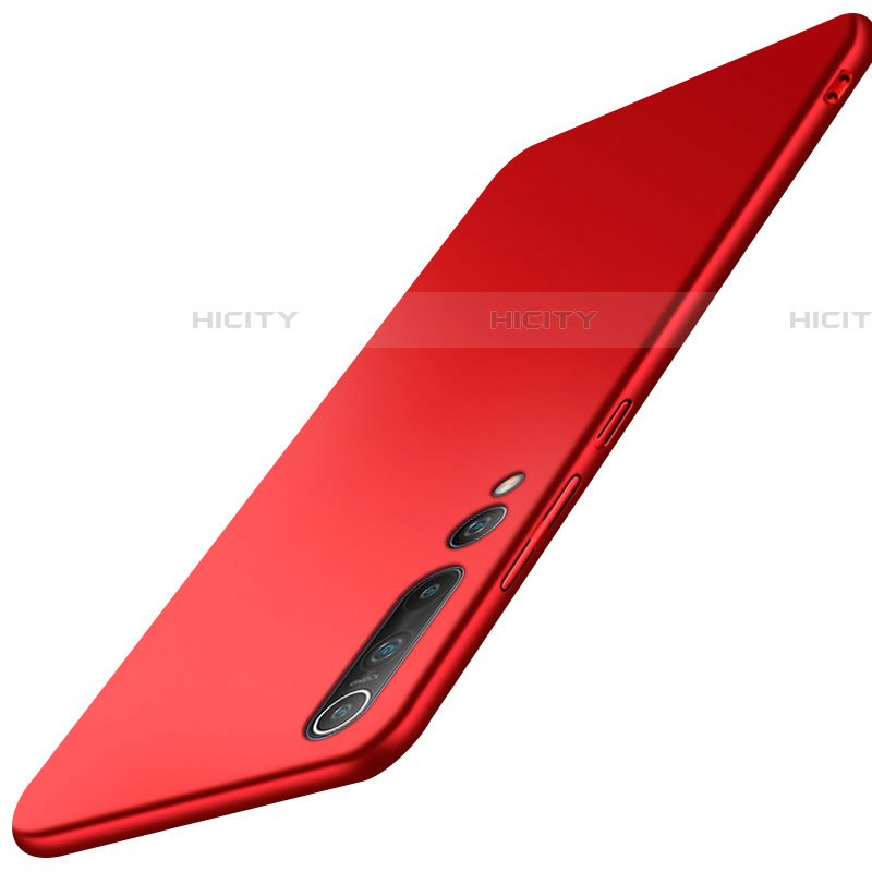 Handyhülle Hülle Kunststoff Schutzhülle Tasche Matt M03 für Xiaomi Mi 10 Pro Rot