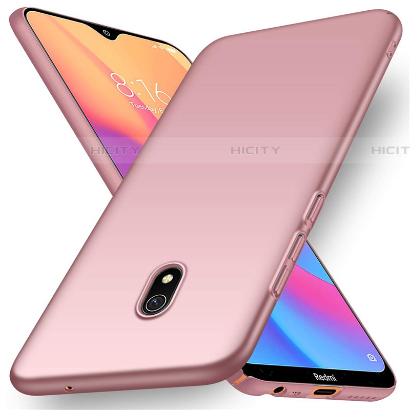 Handyhülle Hülle Kunststoff Schutzhülle Tasche Matt M03 für Xiaomi Redmi 8A Rosegold