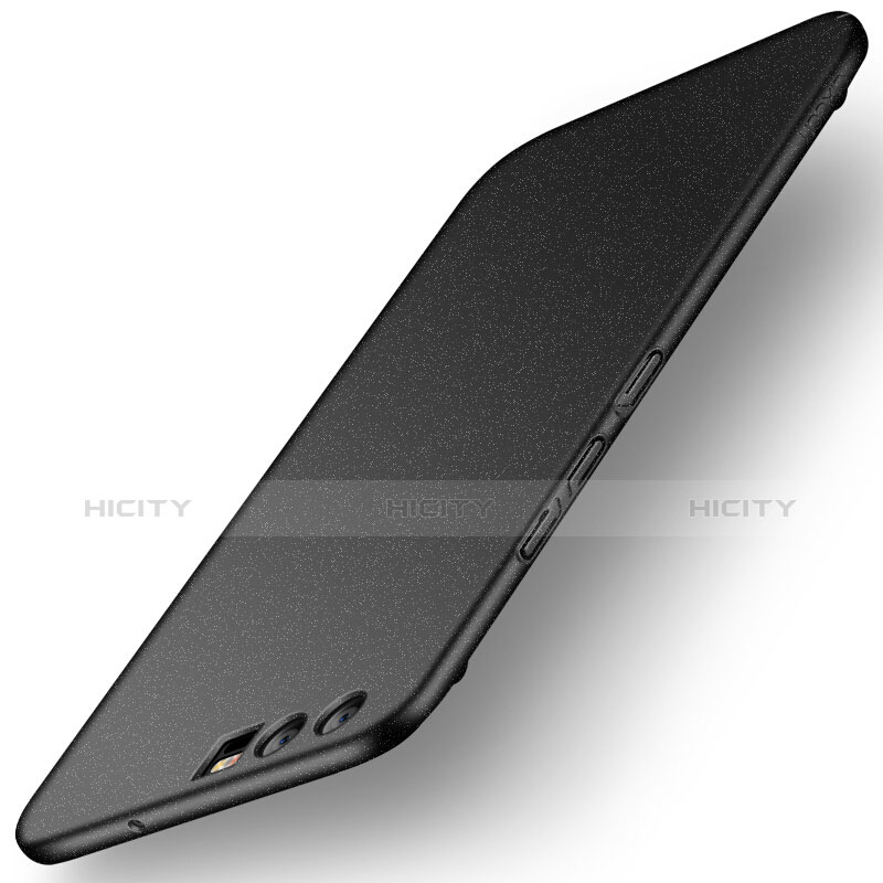 Handyhülle Hülle Kunststoff Schutzhülle Tasche Matt M04 für Huawei P10 Schwarz