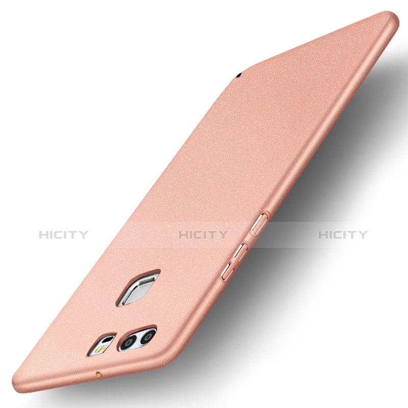 Handyhülle Hülle Kunststoff Schutzhülle Tasche Matt M04 für Huawei P9 Rosegold