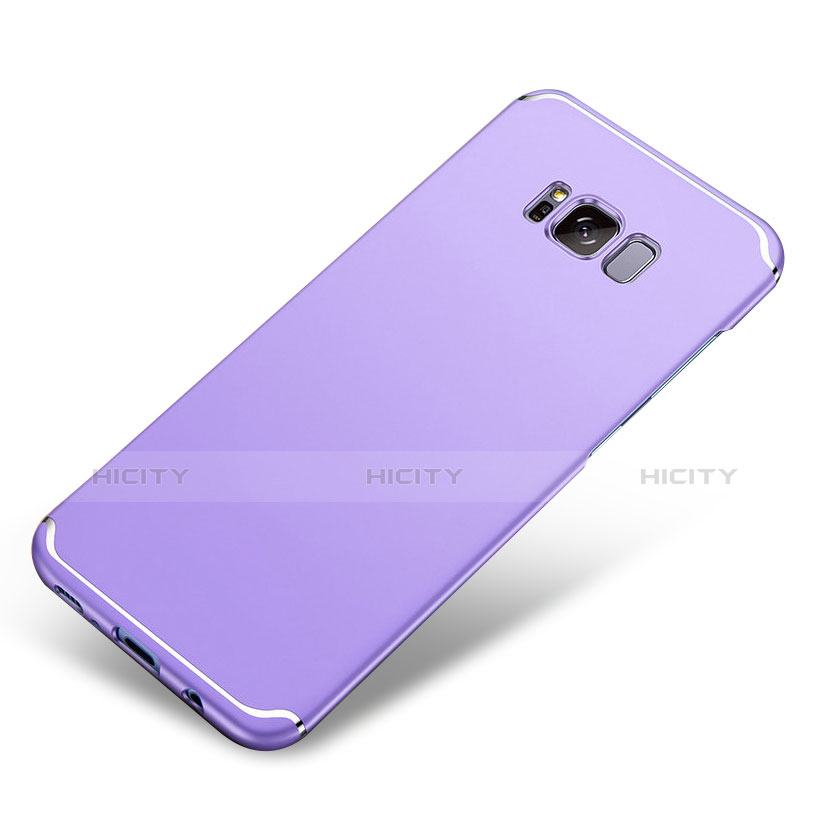 Handyhülle Hülle Kunststoff Schutzhülle Tasche Matt M04 für Samsung Galaxy S8 Plus Violett Plus