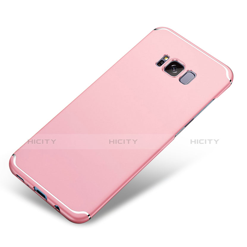 Handyhülle Hülle Kunststoff Schutzhülle Tasche Matt M04 für Samsung Galaxy S8 Rosa