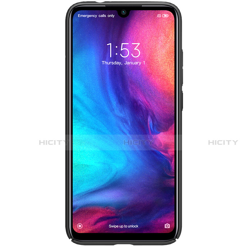 Handyhülle Hülle Kunststoff Schutzhülle Tasche Matt M04 für Xiaomi Redmi Note 7 groß