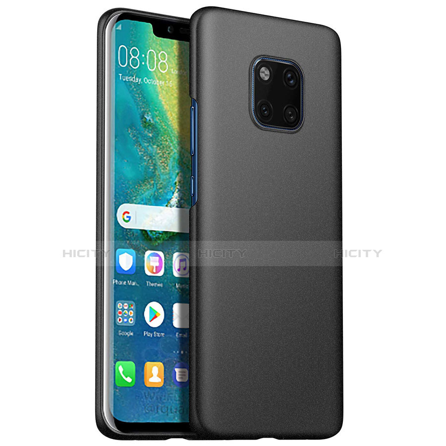 Handyhülle Hülle Kunststoff Schutzhülle Tasche Matt M05 für Huawei Mate 20 Pro Schwarz