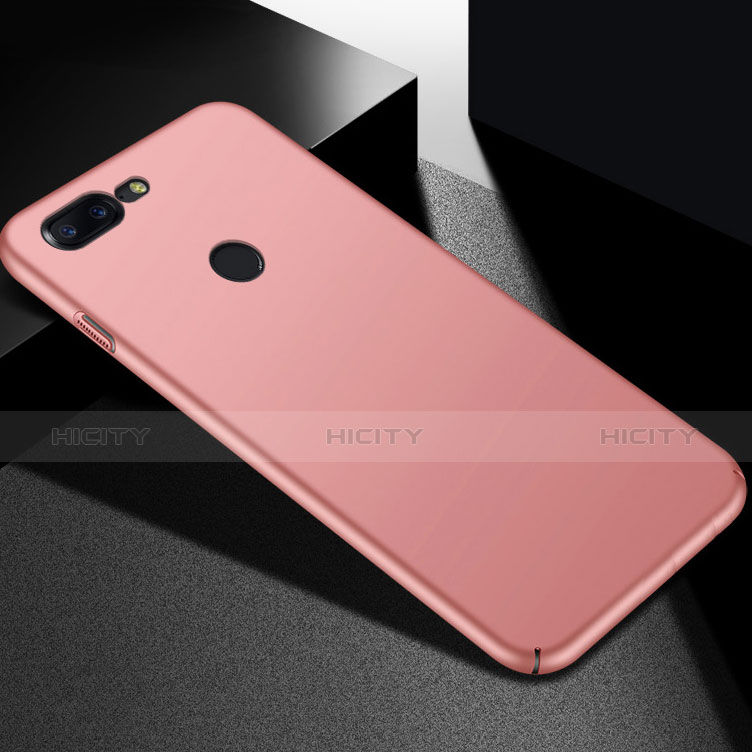 Handyhülle Hülle Kunststoff Schutzhülle Tasche Matt M05 für OnePlus 5T A5010 Rosegold