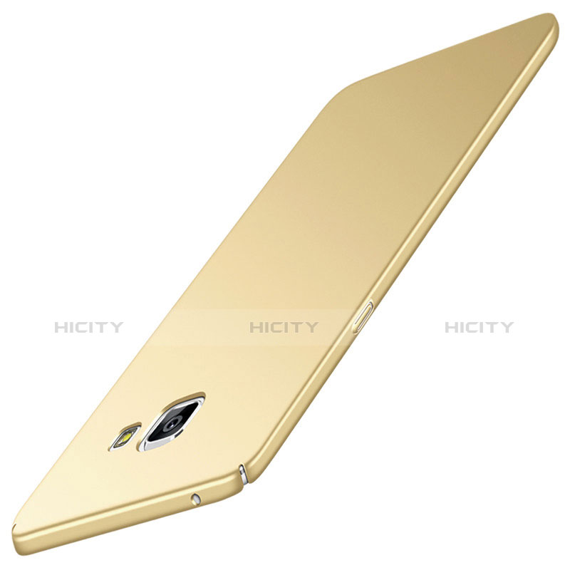 Handyhülle Hülle Kunststoff Schutzhülle Tasche Matt M05 für Samsung Galaxy A9 (2016) A9000 Gold