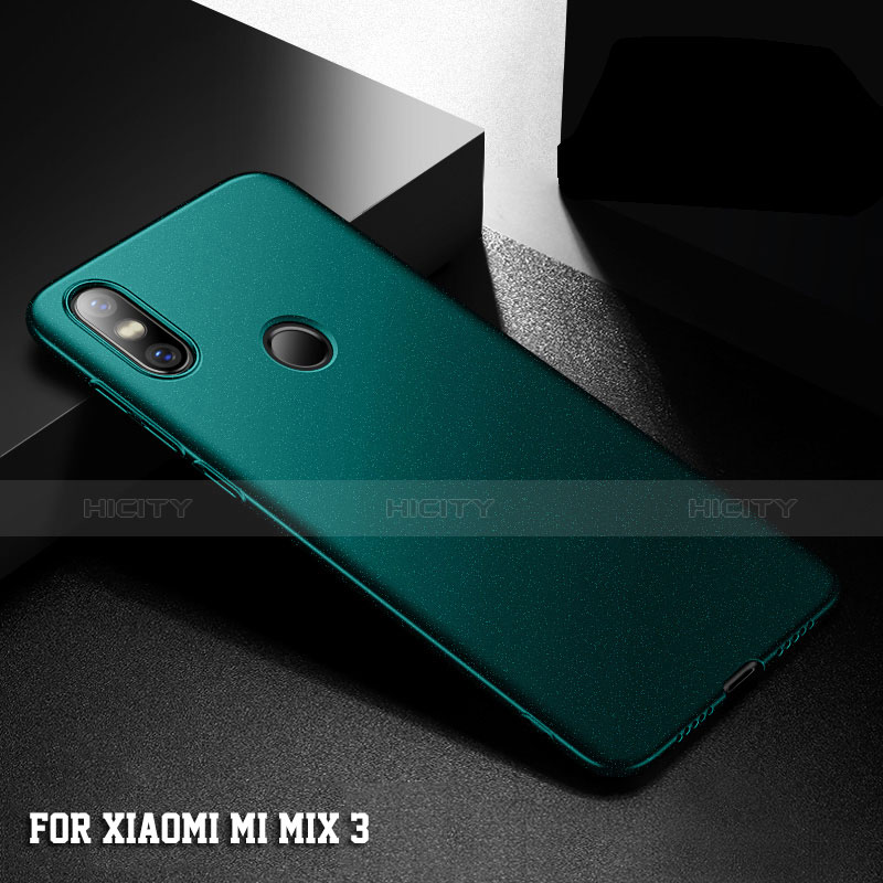 Handyhülle Hülle Kunststoff Schutzhülle Tasche Matt M05 für Xiaomi Mi Mix 3 Grün