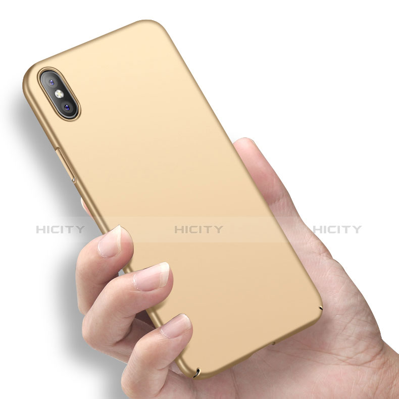 Handyhülle Hülle Kunststoff Schutzhülle Tasche Matt M15 für Apple iPhone X