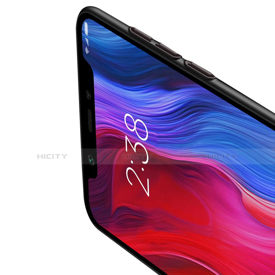 Handyhülle Hülle Kunststoff Schutzhülle Tasche Matt mit Fingerring Ständer A01 für Xiaomi Mi 8