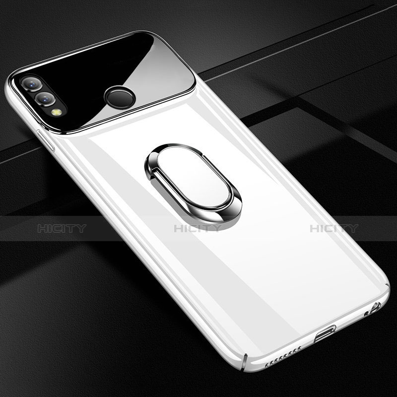 Handyhülle Hülle Kunststoff Schutzhülle Tasche Matt mit Magnetisch Fingerring Ständer A01 für Huawei Honor 10 Lite