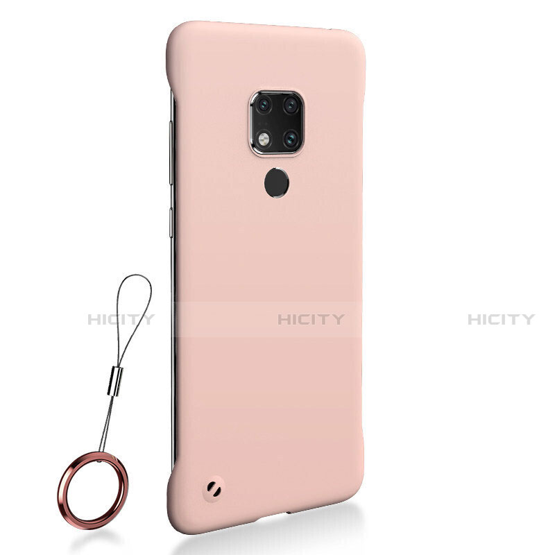 Handyhülle Hülle Kunststoff Schutzhülle Tasche Matt P01 für Huawei Mate 20 Rosa Plus