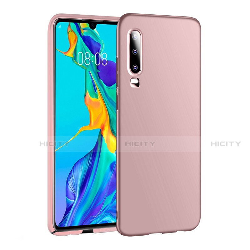 Handyhülle Hülle Kunststoff Schutzhülle Tasche Matt P01 für Huawei P30 Rosa