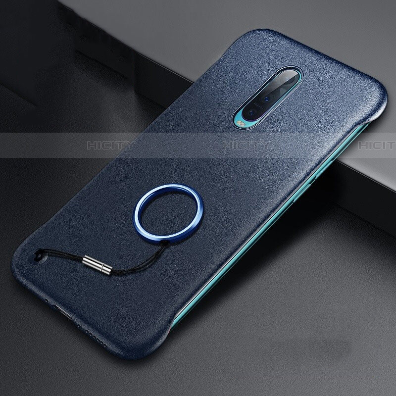 Handyhülle Hülle Kunststoff Schutzhülle Tasche Matt P01 für Oppo RX17 Pro Blau Plus