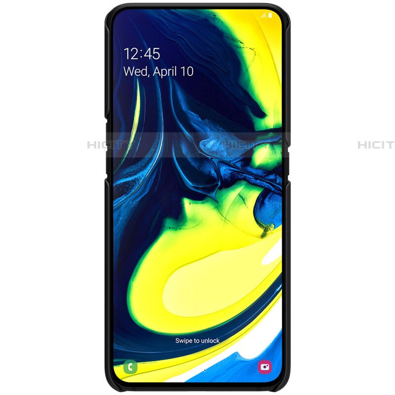 Handyhülle Hülle Kunststoff Schutzhülle Tasche Matt P01 für Samsung Galaxy A90 4G groß