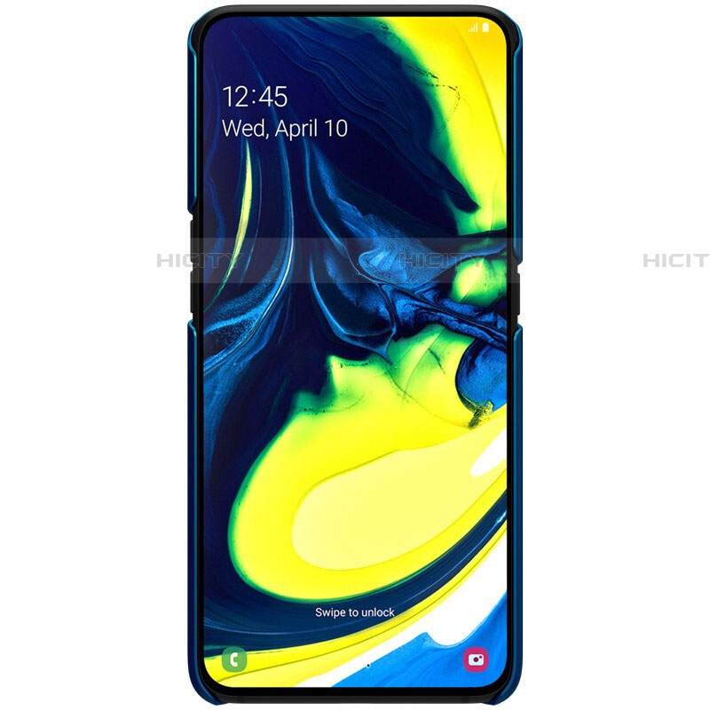 Handyhülle Hülle Kunststoff Schutzhülle Tasche Matt P01 für Samsung Galaxy A90 4G groß