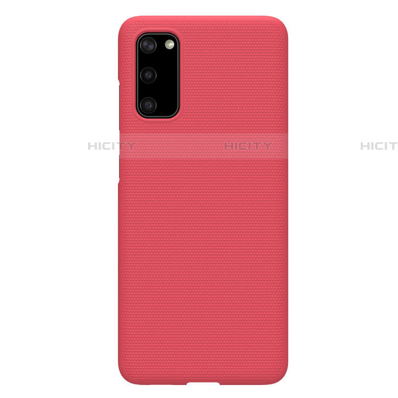 Handyhülle Hülle Kunststoff Schutzhülle Tasche Matt P01 für Samsung Galaxy S20 Rot