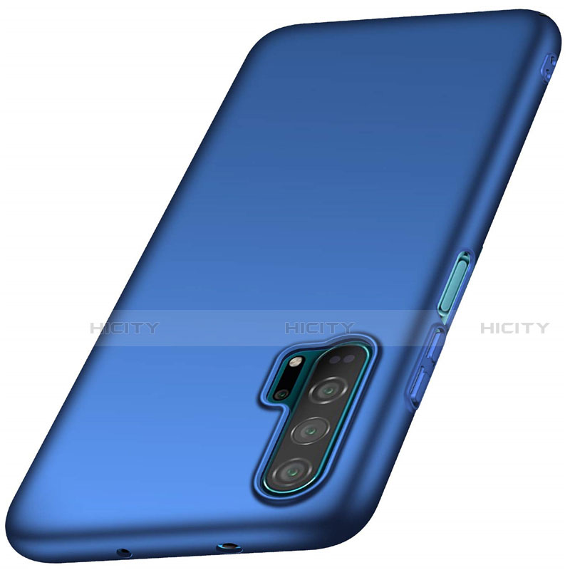 Handyhülle Hülle Kunststoff Schutzhülle Tasche Matt P02 für Huawei Honor 20 Pro Blau