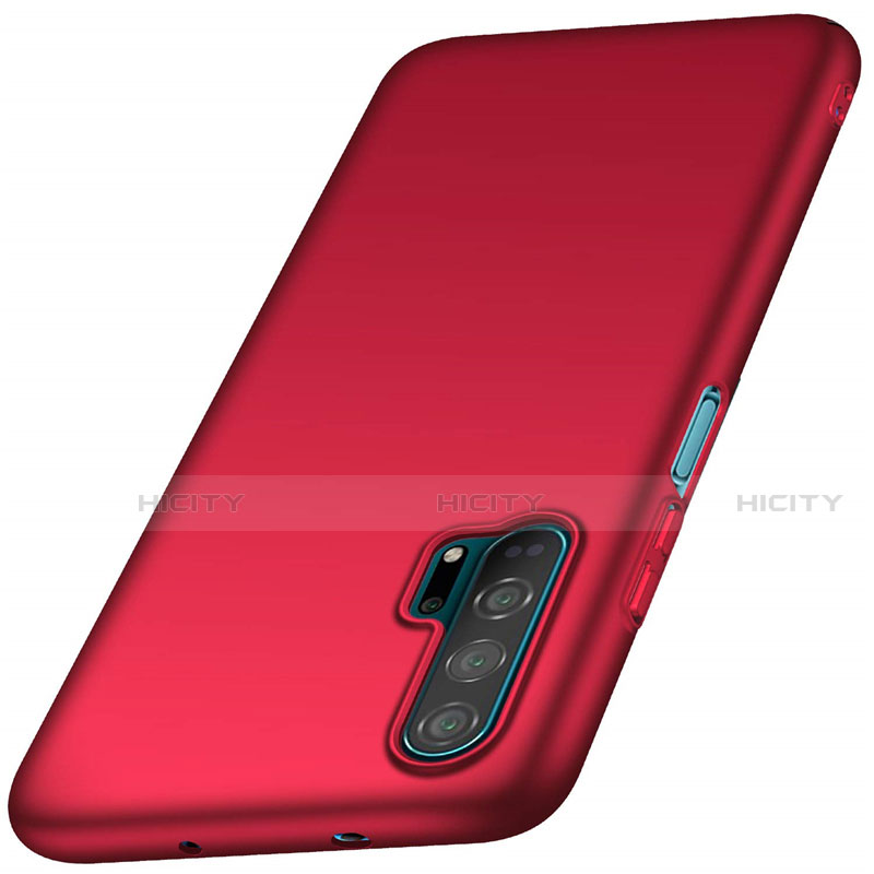 Handyhülle Hülle Kunststoff Schutzhülle Tasche Matt P02 für Huawei Honor 20 Pro Rot