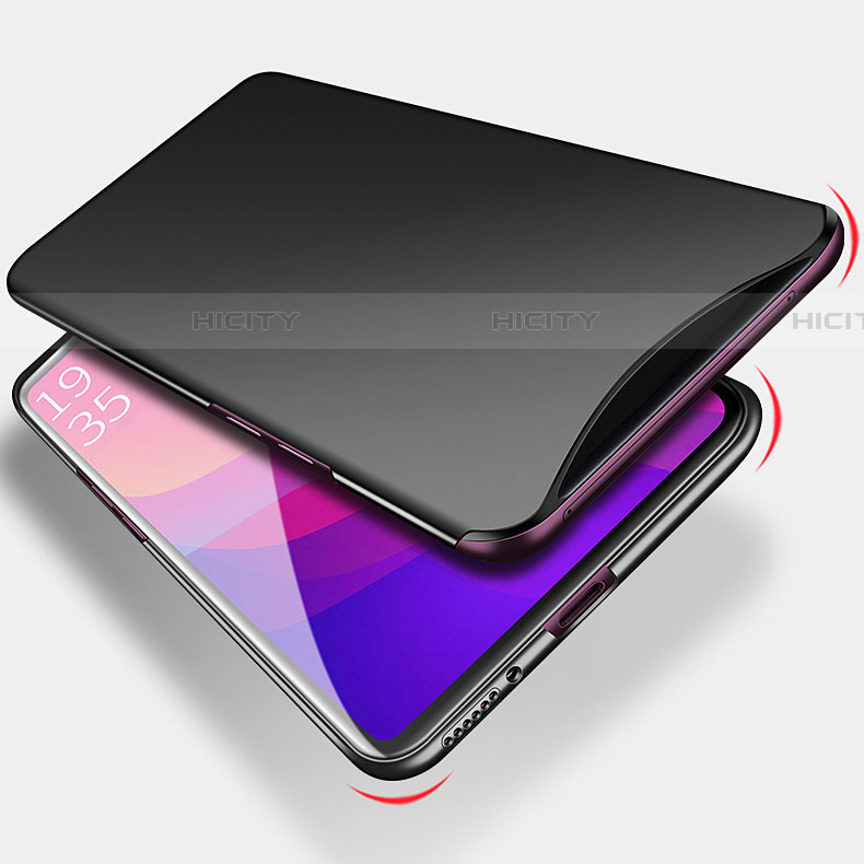 Handyhülle Hülle Kunststoff Schutzhülle Tasche Matt P02 für Oppo Find X Super Flash Edition