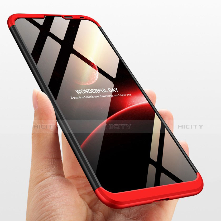 Handyhülle Hülle Kunststoff Schutzhülle Tasche Matt Vorder und Rückseite 360 Grad für Huawei Y7 (2019)