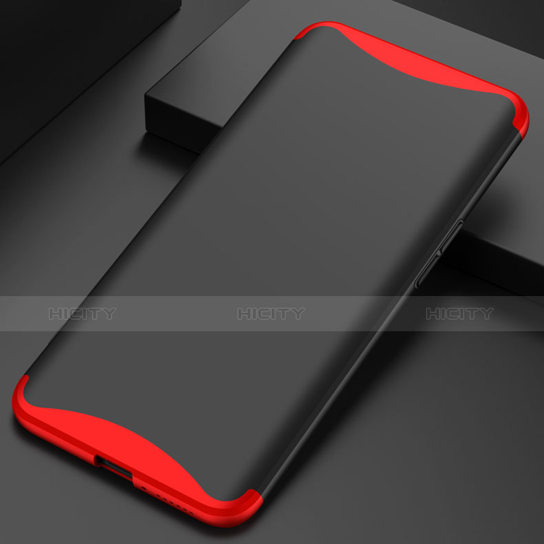 Handyhülle Hülle Kunststoff Schutzhülle Tasche Matt Vorder und Rückseite 360 Grad für Oppo Find X Super Flash Edition