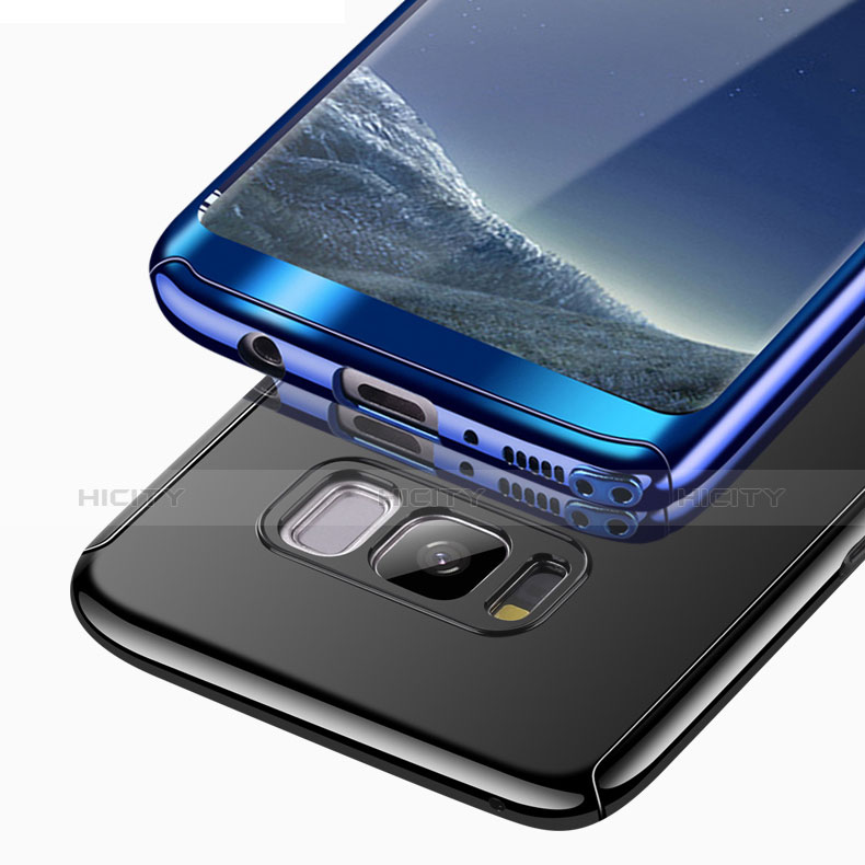 Handyhülle Hülle Kunststoff Schutzhülle Tasche Matt Vorder und Rückseite 360 Grad für Samsung Galaxy S8