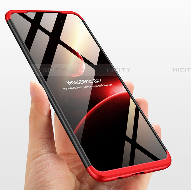 Handyhülle Hülle Kunststoff Schutzhülle Tasche Matt Vorder und Rückseite 360 Grad mit Fingerring Ständer für Samsung Galaxy A70S
