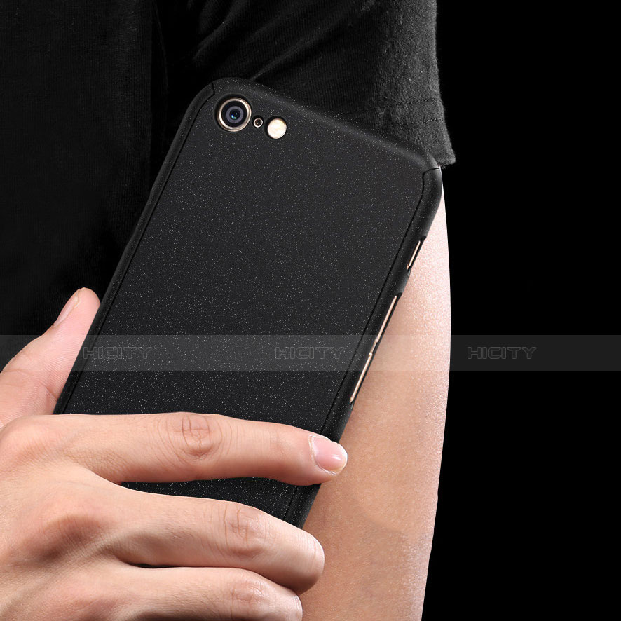 Handyhülle Hülle Kunststoff Schutzhülle Tasche Matt Vorder und Rückseite 360 Grad Q01 für Apple iPhone 6S